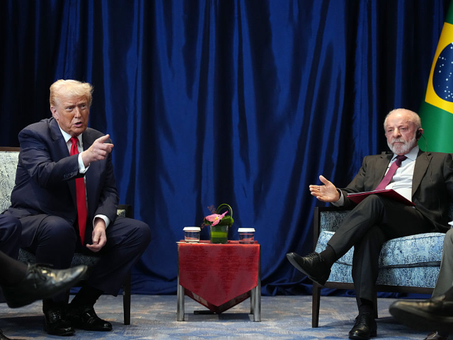 KUALA LUMPUR, MALAYSIA - OCTOBER 26: U.S. President Donald Trump holds a bilateral meeting