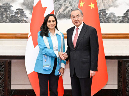 Chinese Foreign Minister Wang Yi, also a member of the Political Bureau of the Communist P