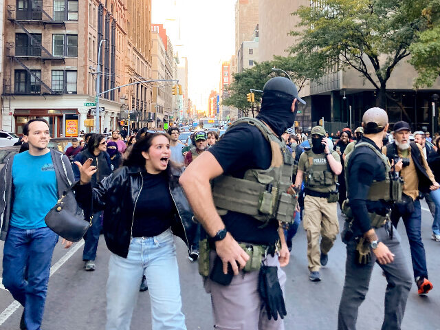 ICE cracks down NYC Protestors confront Federal agents as they walk down Lafayette Street after an immigration