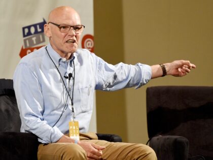 PASADENA, CA - JULY 29: James Carville at 'Art of the Campaign Strategy' panel during Poli