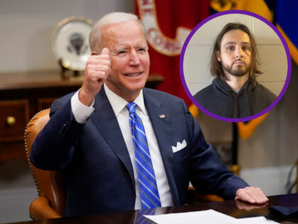 Joe Biden 2021 Inset- Palisades Fire Suspect