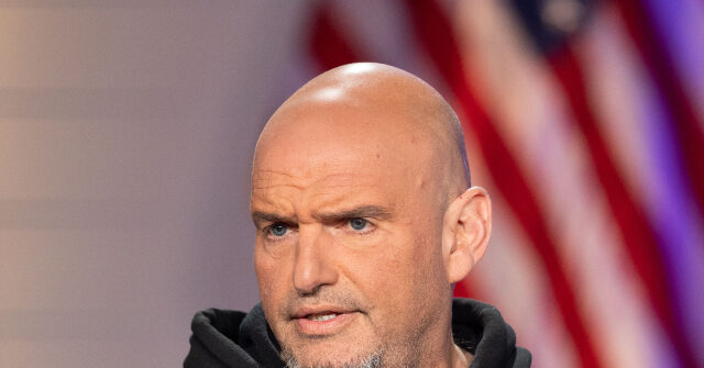 Dem Sen. John Fetterman: 'Dismayed My Party Is Playing Chicken' with Food Security in Shutdown