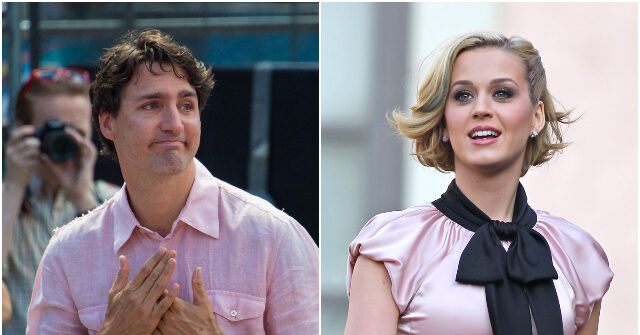Katy Perry, Justin Trudeau Seen Kissing on Yacht