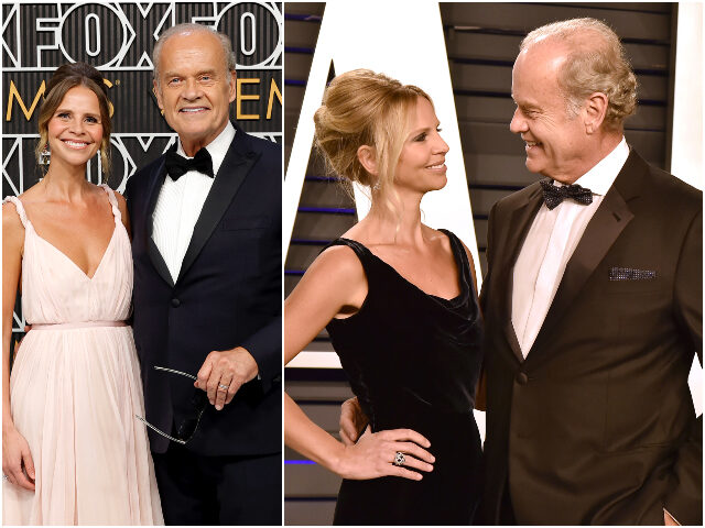 KayteWalshKelseyGrammer LOS ANGELES, CALIFORNIA - JANUARY 15: (L-R) Kayte Walsh and Kelsey Grammer attend the 75th