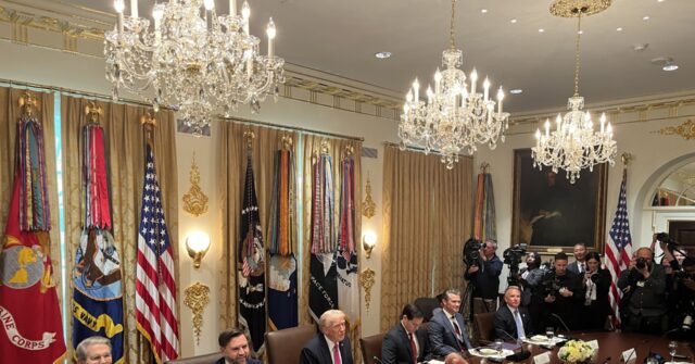 
                            Watch Live: Donald Trump Holds a Cabinet Meeting