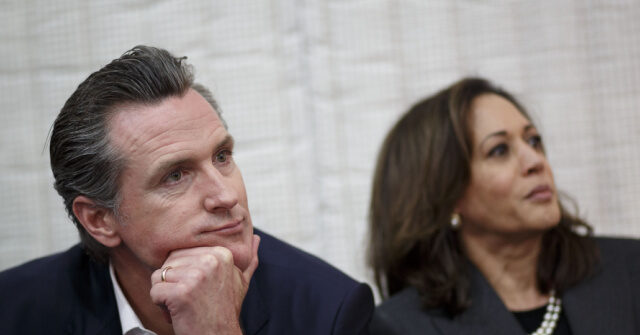 Gavin Newsom Rocked by Poll: He's Losing Dem. Presidential Nomination to Kamala Harris