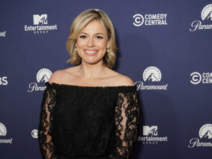 CNN anchor Pamela Brown at the Paramount White House Correspondents' Dinner after party at