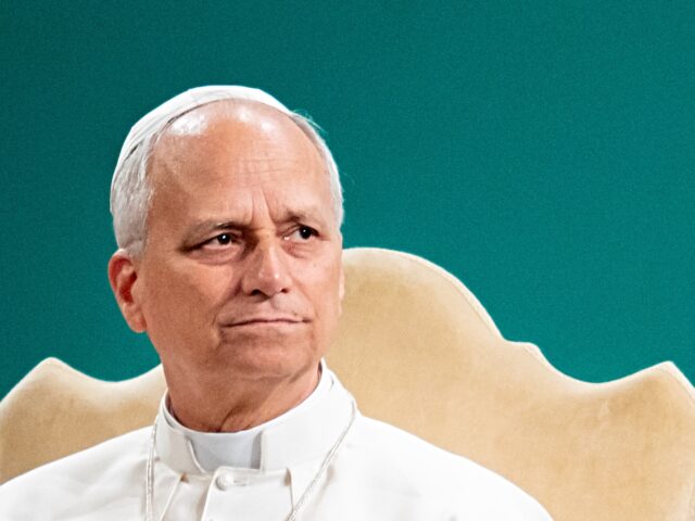 Pope Leo XIV attends the International Conference ''Raising Hope for Climate Justice'' as