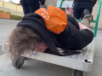 Portland Antifa ICE cart