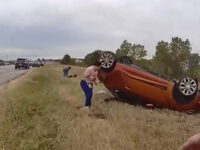 WATCH — ‘Heroes’: Texas Officers and Citizens Save Baby Ejected from Vehicle Duri