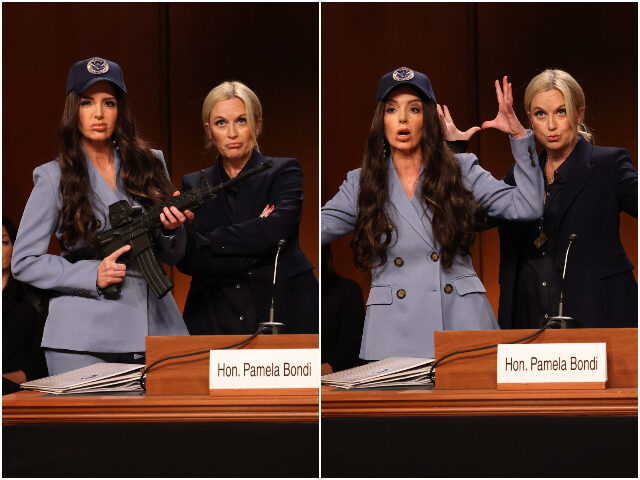 SATURDAY NIGHT LIVE -- Episode 1886 -- Pictured: (l-r) Special guest Tina Fey as Kristi No