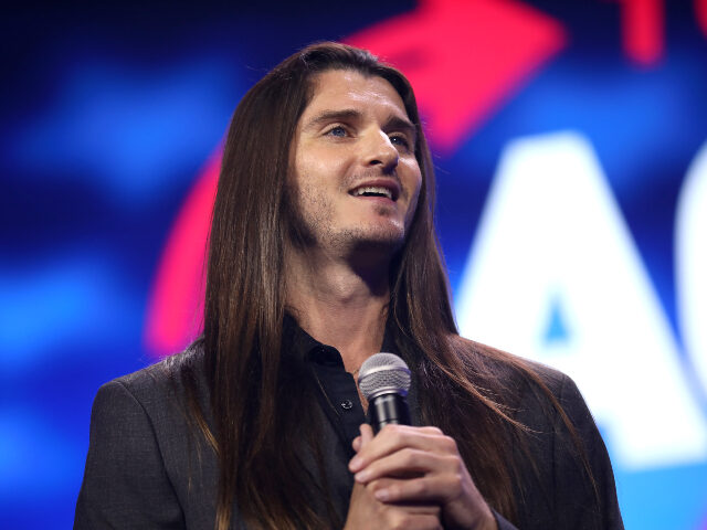Scott Presler Scott Presler speaking with attendees at the 2023 Turning Point Action Conference at the P