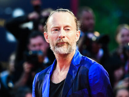 Musician Thom Yorke arrives for the premiere of the film "Suspiria" presented in