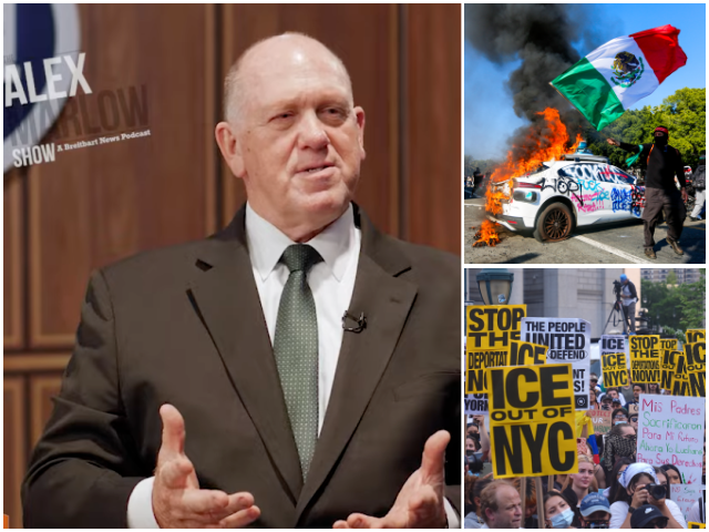 Exclusive—Tom Homan Reveals DOJ Probing Money Behind ‘Organized’ Anti-ICE Rioters