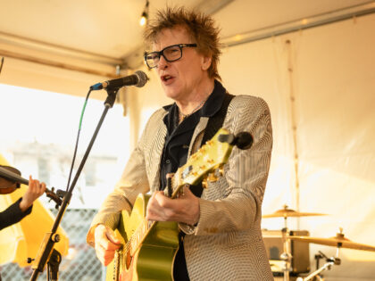 Karla Rose, Tommy Stinson during SXSW on March 15, 2025 in Austin, Texas. (Photo by Griffi
