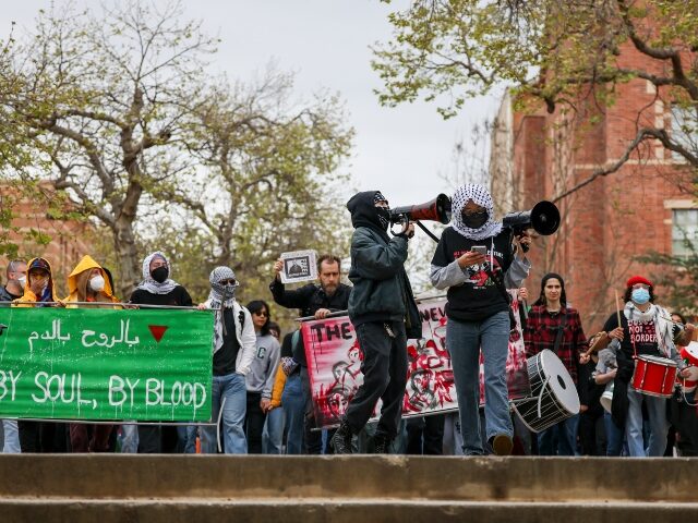 UCLA anti-Israel protesters