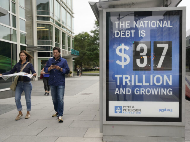 A view of a bus shelter at Pennsylvania Avenue and 22nd Street NW where an electronic bill