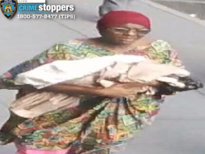 Woman with abandoned baby