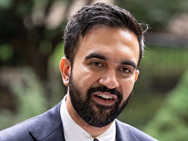 Zohran Mamdani statement NEW YORK, UNITED STATES - 2025/09/29: Mayoral candidate Zohran Mamdani conducts press brie