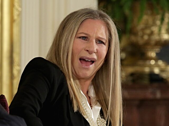 barbra streisand U.S. President Barack Obama presents XXX with the Presidential Medal of Freedom during a c