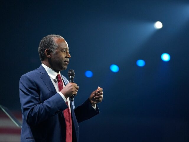 Ben Carson speaks at the Turning Point Believers' Summit, Friday, July 26, 2024, in W
