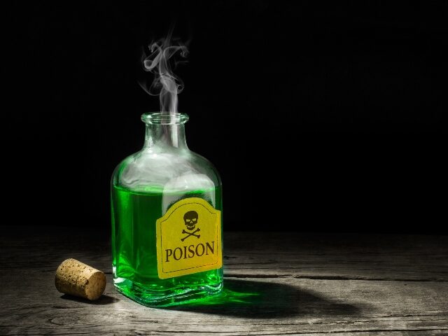 bottle of poison
