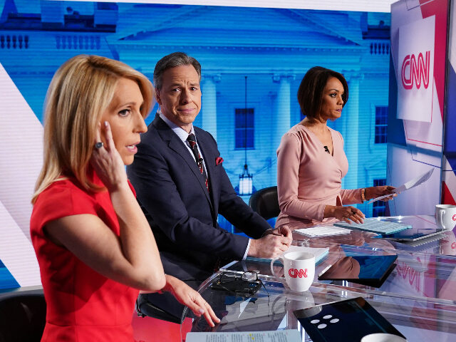 cnnhbomax (L-R) Moderators CNN political correspondent Dana Bash, CNN chief Washington correspondent