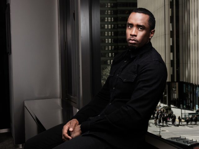 diddy out NEW YORK, NY - MARCH 30, 2016: Sean Combs in the Sean Combs Enterprises office at 1440 Bro