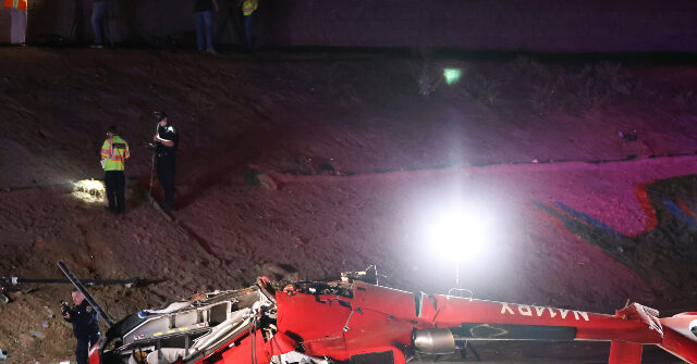 VIDEO: Medical Helicopter Crashes on CA Highway; 3 in Critical Condition