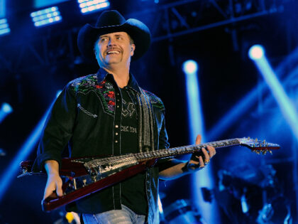 NASHVILLE, TENNESSEE - JANUARY 28: John Rich of the band Big and Rich performs at the Brid