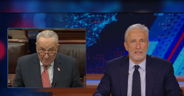 Jon Stewart Unloads on Chuck Schumer over Shutdown Fumble: ‘What the F**k Are You Doing?’
