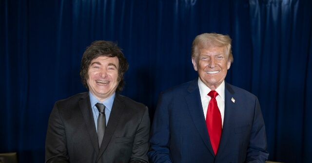 Watch Live: Donald Trump Meets with Argentinian President Javier Milei