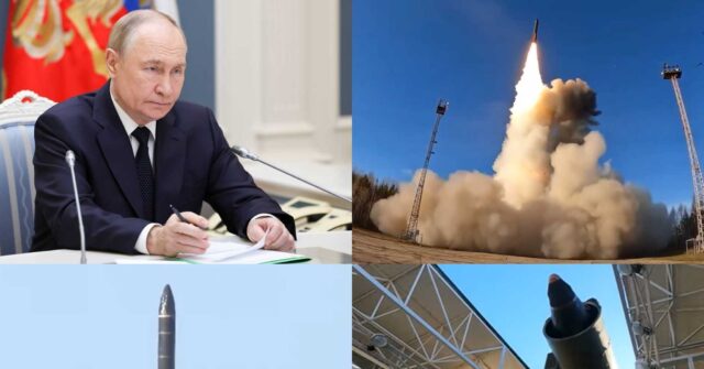 Russia Exercises 'Strategic Nuclear Forces' With Missile Launches