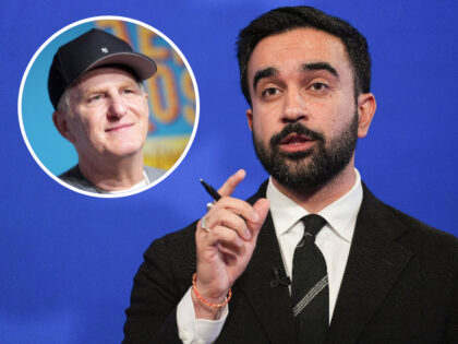 NEW YORK, NY - OCTOBER 16: Democratic mayoral nominee Zohran Mamdani speaks during a mayor