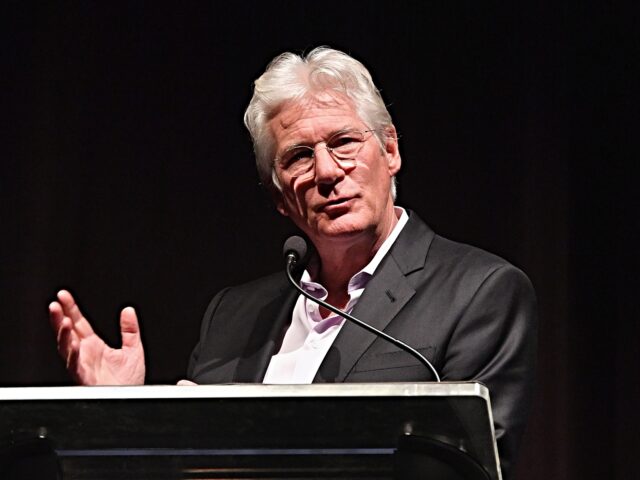 SAVANNAH, GA - NOVEMBER 04: Actor Richard Gere accepts the Lifetime Award onstage at Trust
