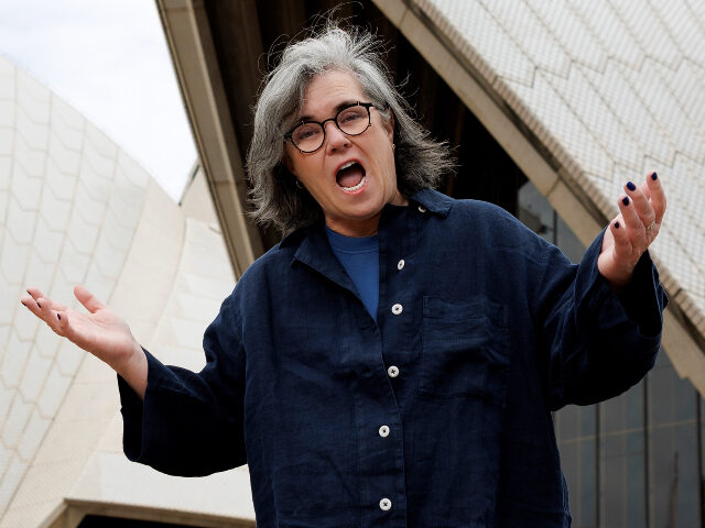 SYDNEY, AUSTRALIA - OCTOBER 06: Rosie O'Donnell arrives in Australia ahead of her &qu