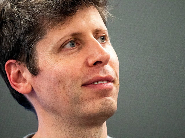 Sam Altman, chief executive officer of OpenAI Inc., during a media tour of the Stargate AI