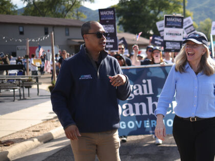 BUENA VISTA, VIRGINIA - SEPTEMBER 01: Virginia Democratic gubernatorial candidate, former