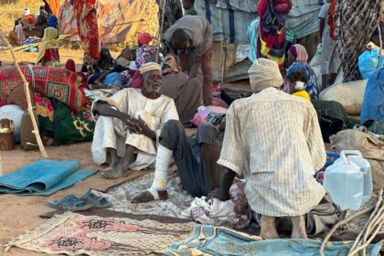 Displaced Sudanese who fled El-Fasher after the city fell to the Rapid Support Forces (RSF
