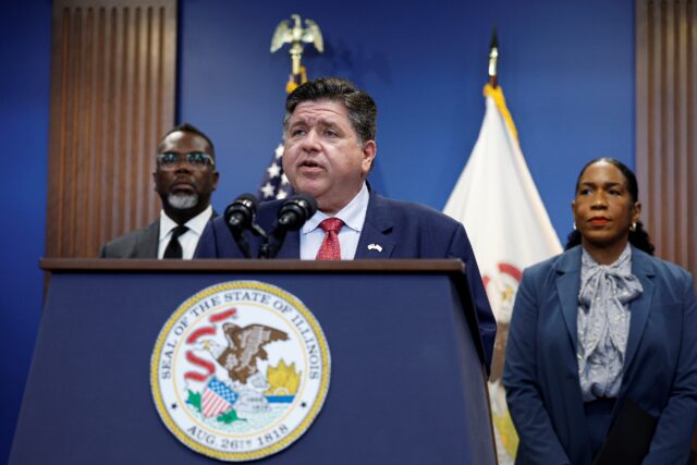 Illinois Governor JB Pritzker said he 'won't back down' after Trump's