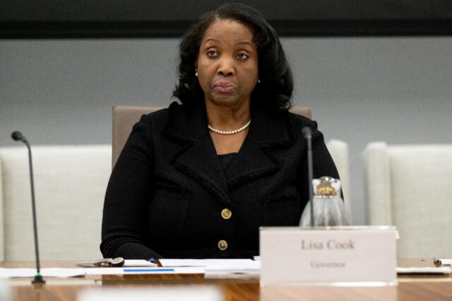 Lisa Cook was nominated to the Fed's governing board by former president Joe Biden