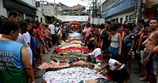 Over 100 killed in Rio police crackdown on powerful narco gang - Breitbart