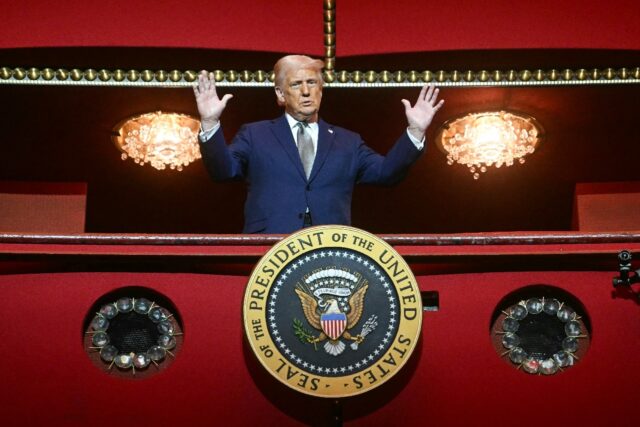 President Donald Trump has moved to put his own stamp on the Kennedy Center