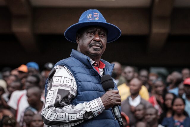 Raila Odinga had long cast himself as an anti-establishment firebrand, despite belonging t