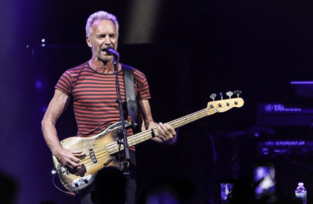 Sting is still performing in his musical about his hometown in northeast England, "Th