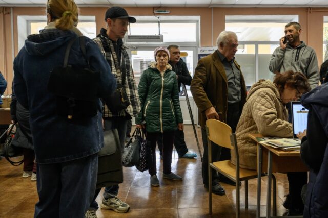 Ukrainian authorities have been urging civilians to flee frontline regions since Russia in