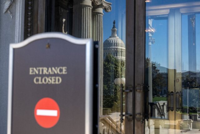 The US government shutdown enters its 30th day on Thursday, putting a scheduled GDP data r
