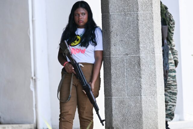 Venezuela's leader Nicolas Maduro says members of its civilian militia are preparing