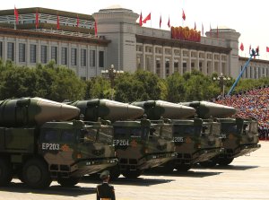 China tests effects of successive nuclear strikes