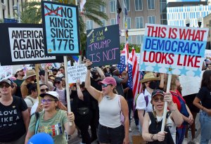 Civil rights groups, unions gear up for Saturday's 'No Kings' rallies